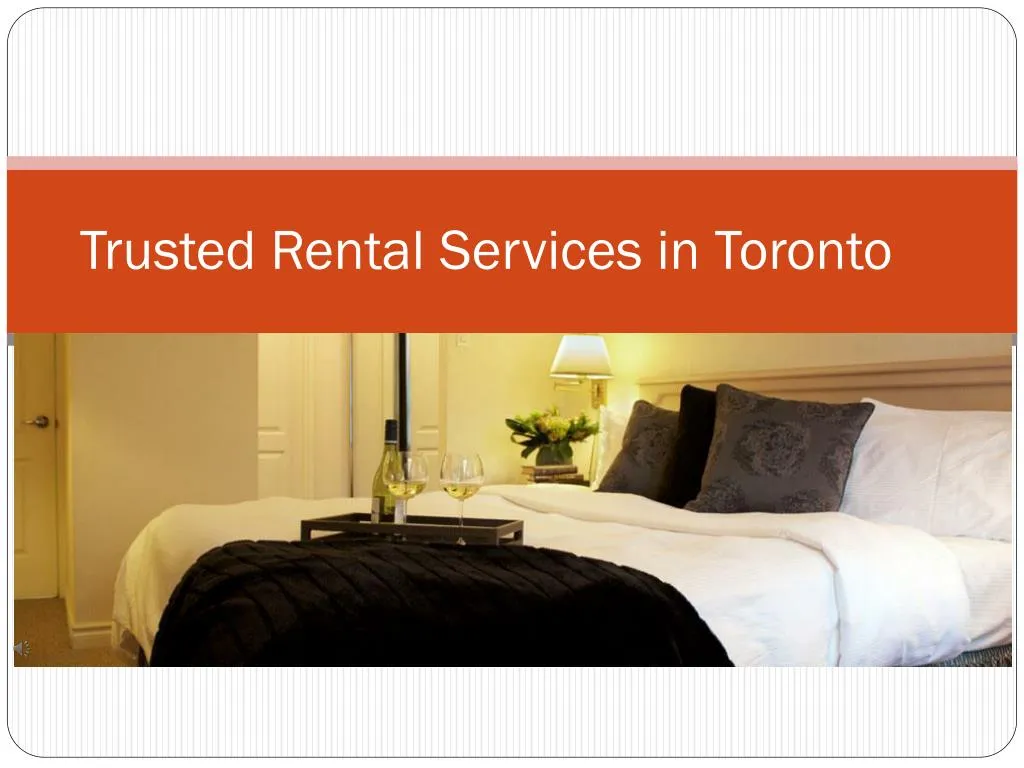 trusted rental services in toronto