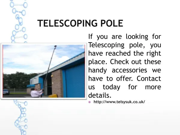 Telescoping pole