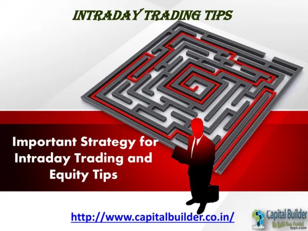 Intraday Trading Tips – Stock Market Tips