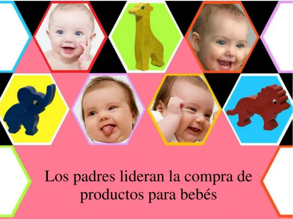 Los padres lideran la compra de productos para bebés