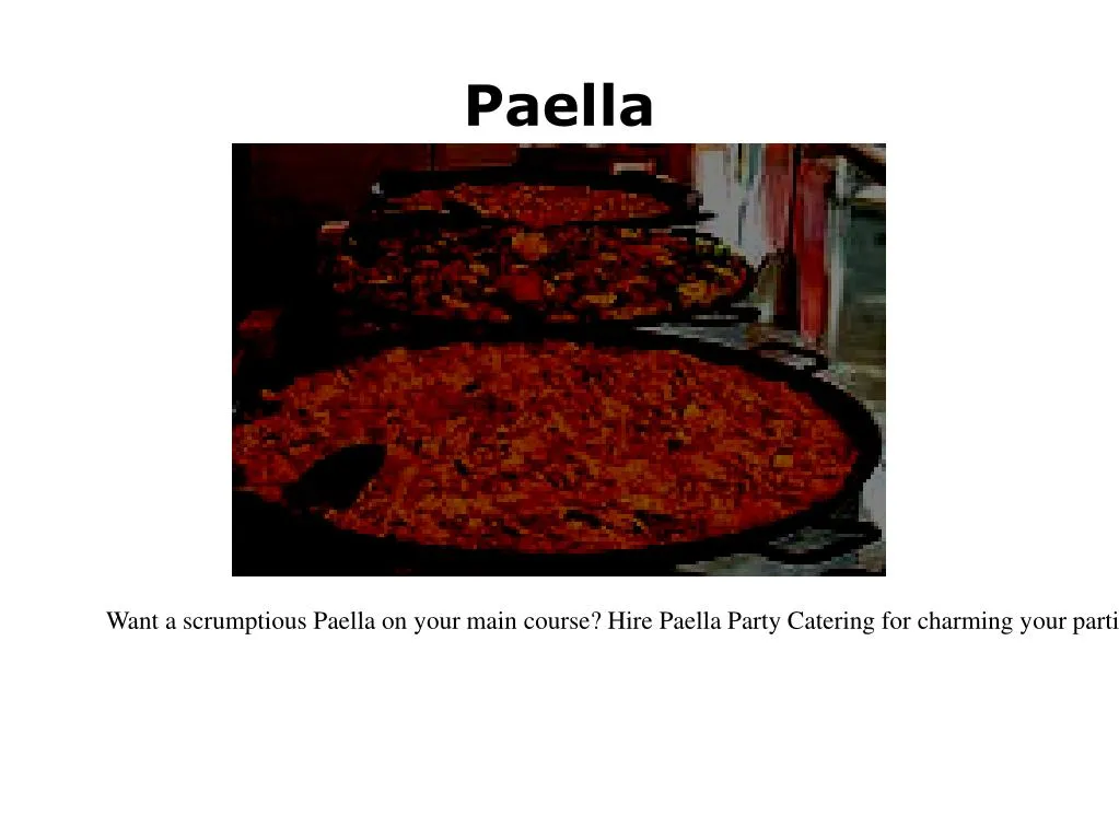 paella