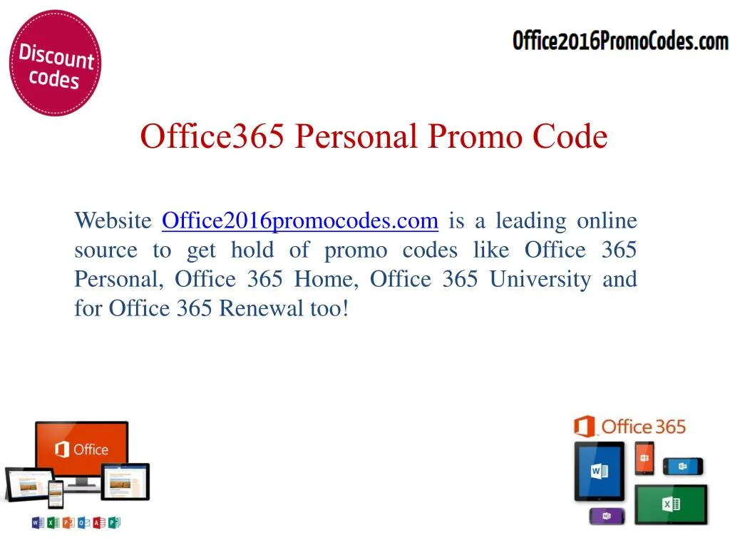 office365 personal promo code
