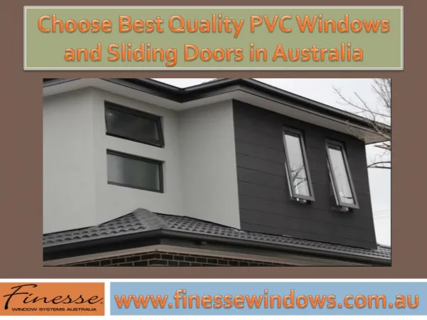 Find the Best Quality PVC Windows and Sliding Doors in Melbourne