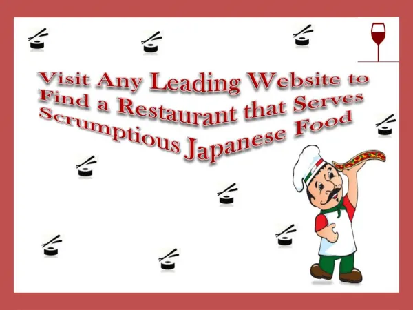 List of Japanese cuisine restaurants