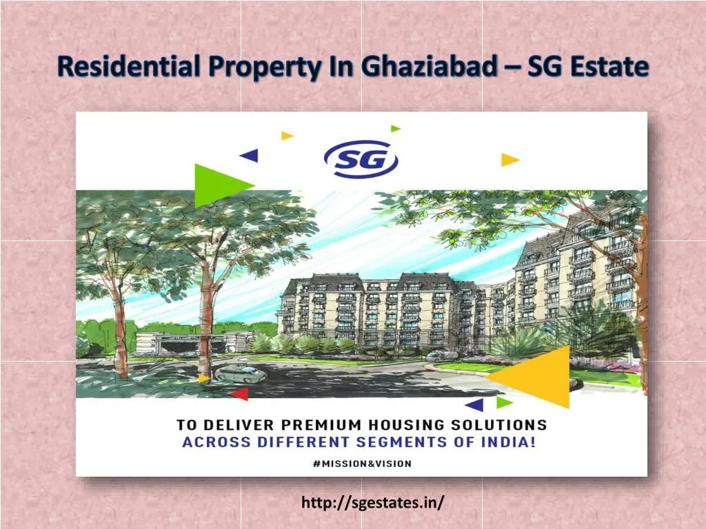 residential property in ghaziabad sg estate