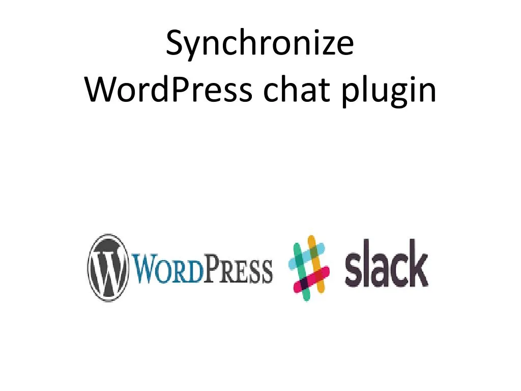 synchronize wordpress chat plugin