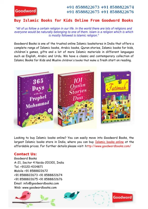 Buy Islamic Books for Kids Online