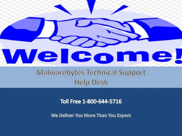 Malwarebytes Customer Support Toll Free 1-800-644-5716