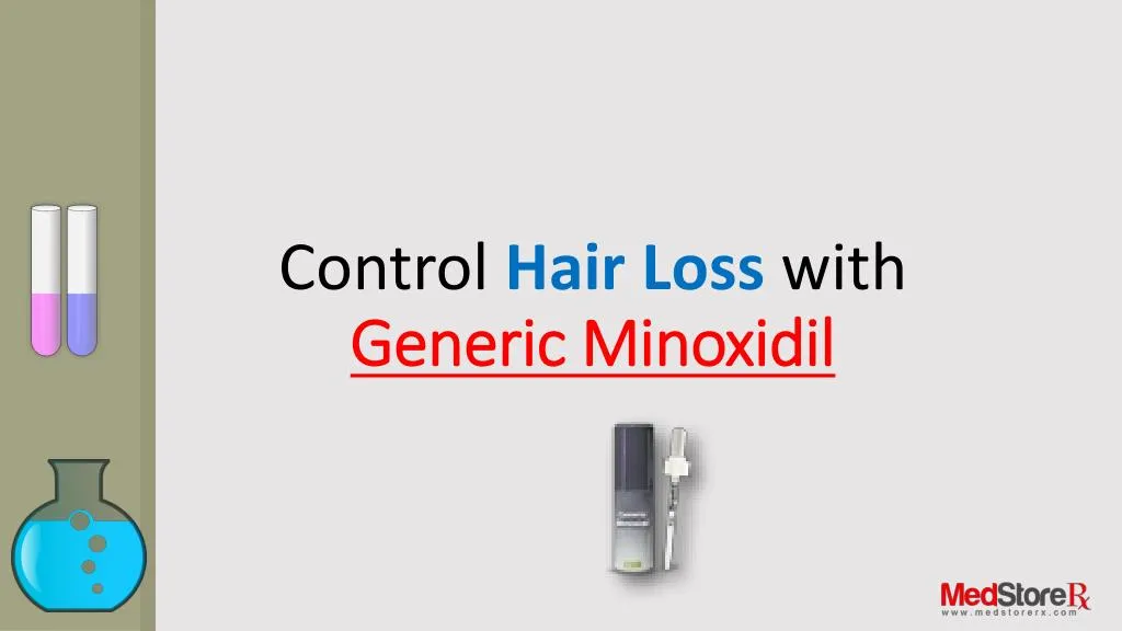 control hair loss with generic minoxidil