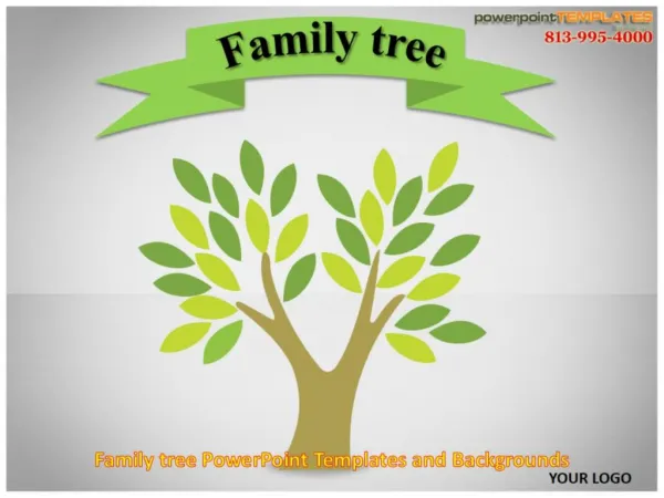 Family Tree PowerPoint Templates and Backgrounds