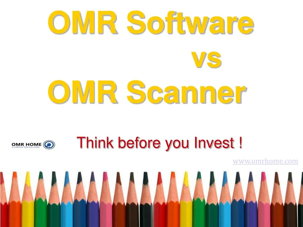 omr software vs omr scanner