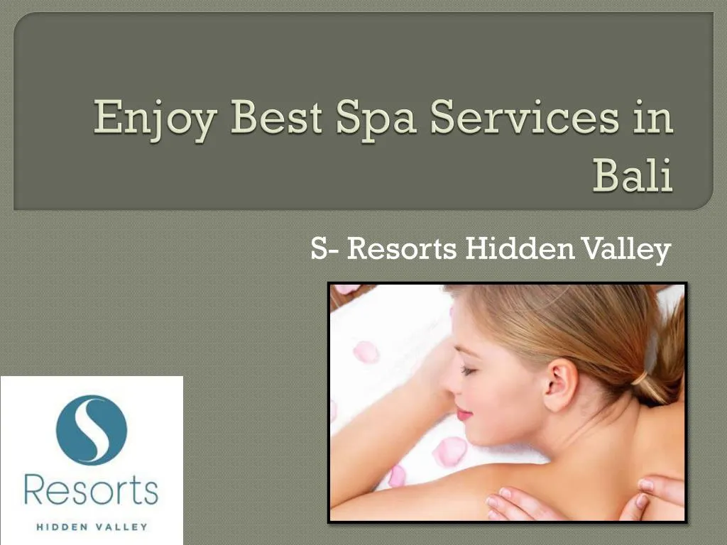 enjoy best spa services in bali