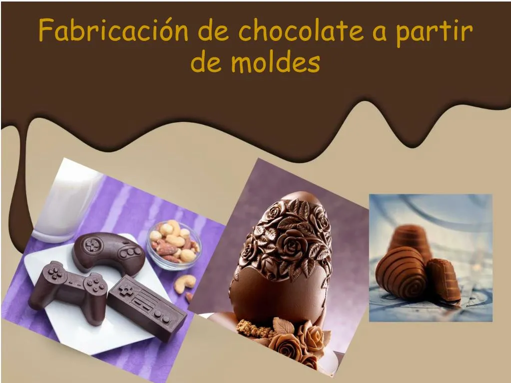 fabricaci n de chocolate a partir de moldes