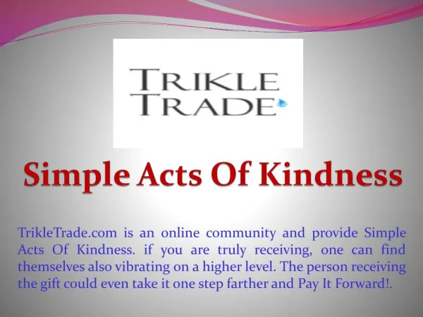 PPT - The Simple Power of Communicating with Kindness PowerPoint ...