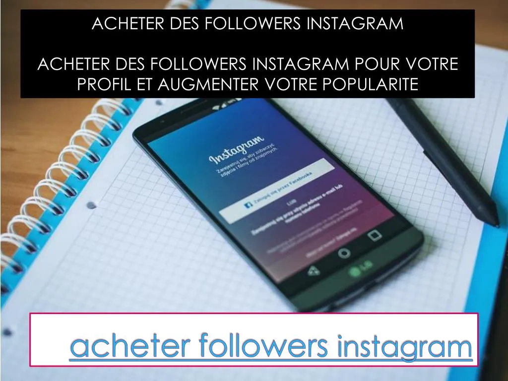 acheter followers instagram