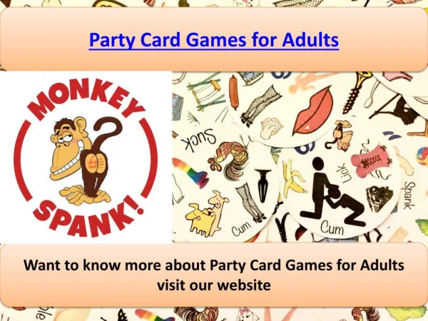 Party Card Games for Adults