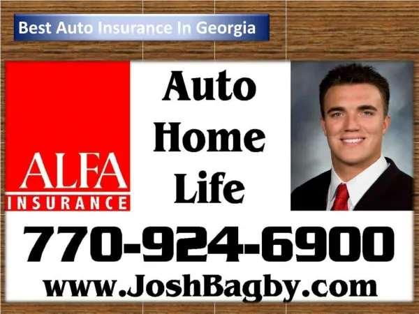 Best Auto Insurance In Georgia