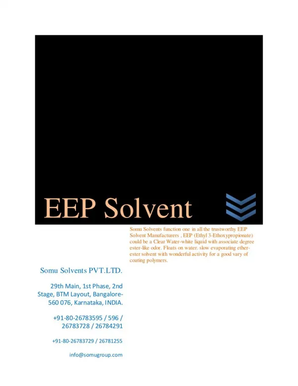 EEP Solvent