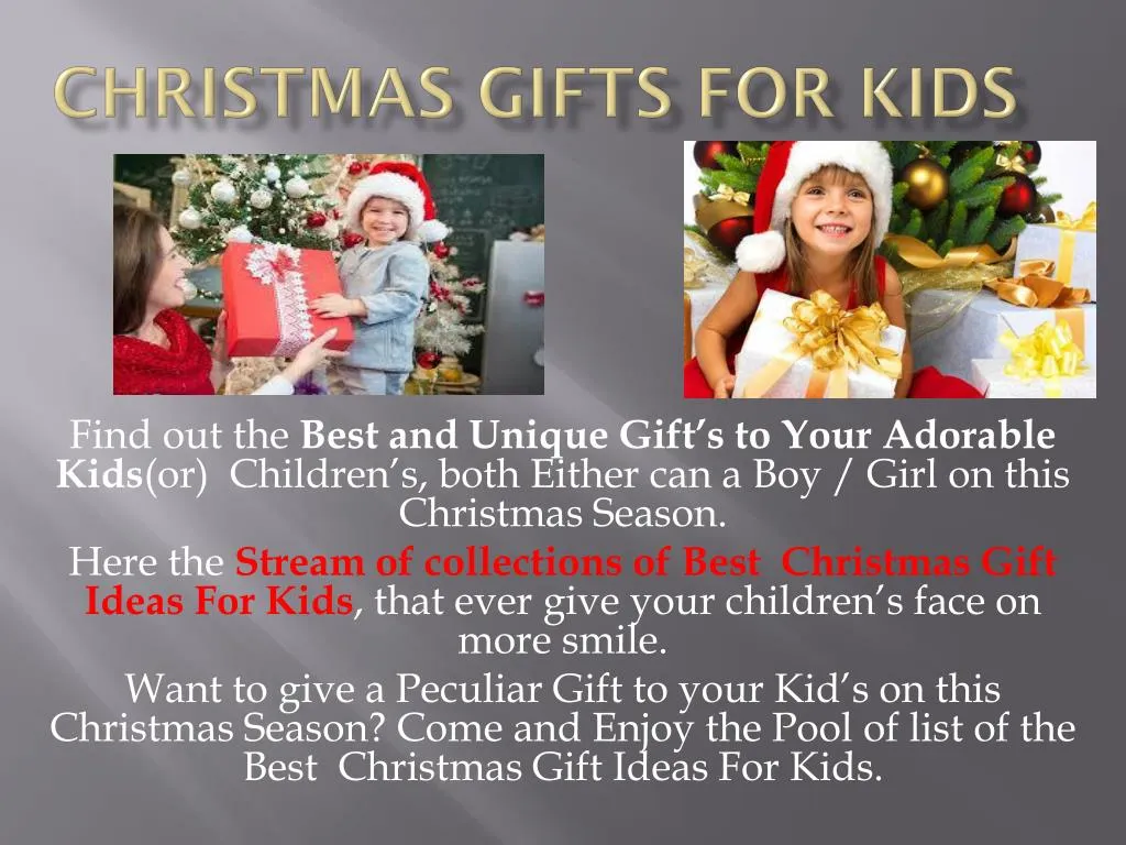 christmas gifts for kids