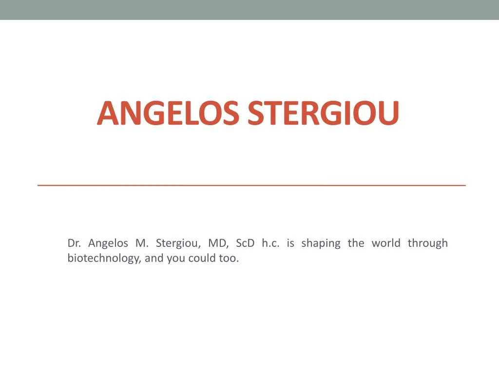 angelos stergiou