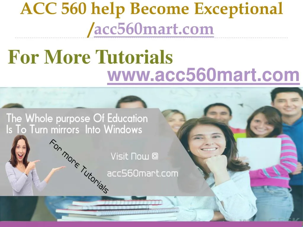 acc 560 help become exceptional acc560mart com