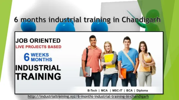 6 month industrial training in chandigarh
