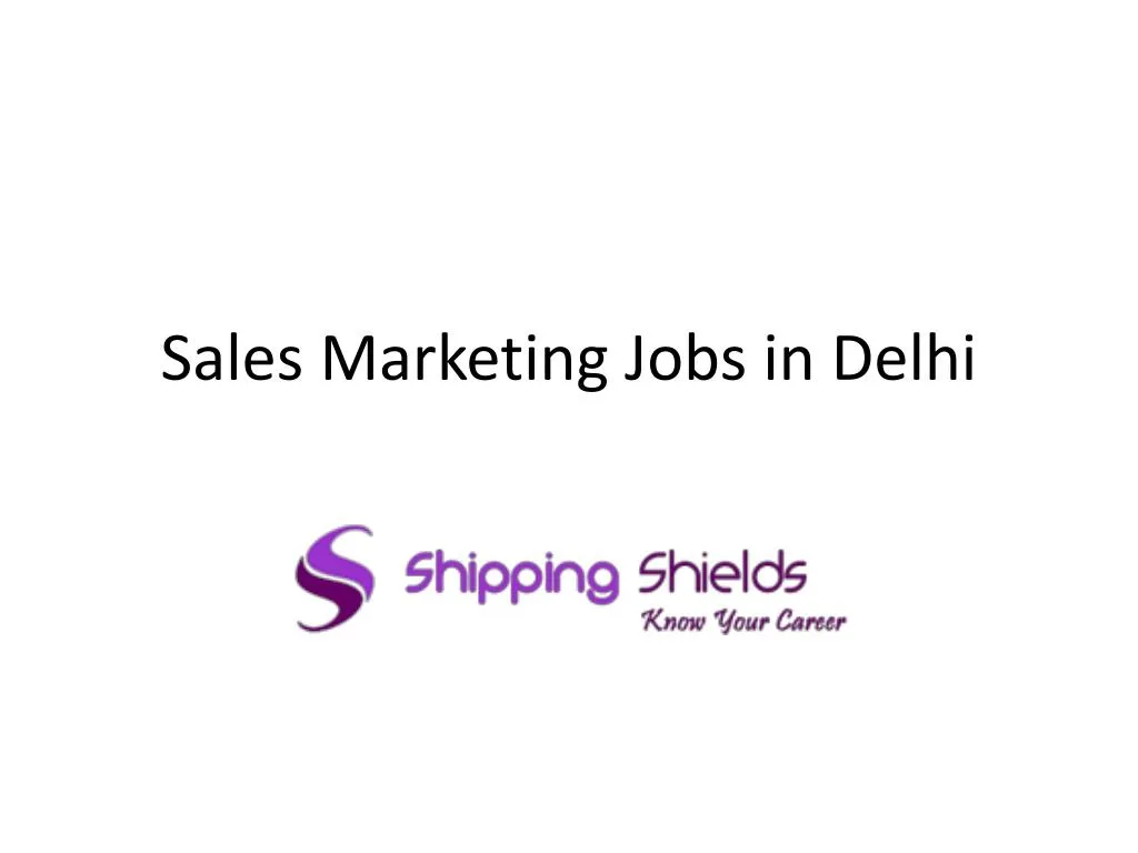 sales marketing jobs in delhi