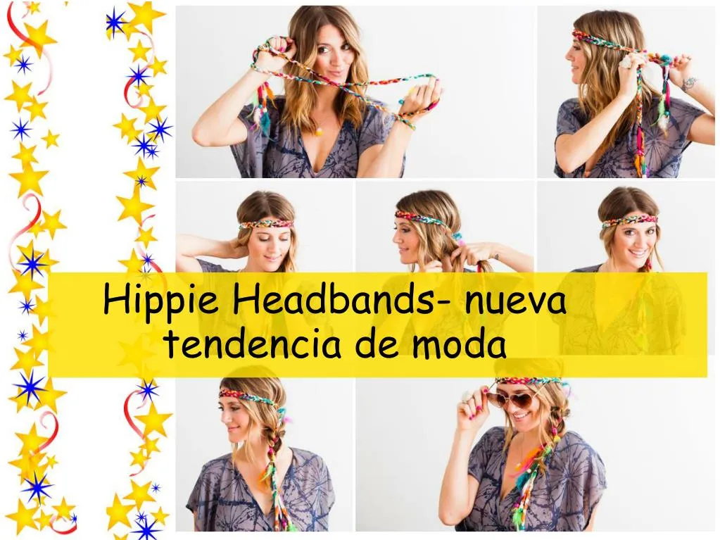 hippie headbands nueva tendencia de moda