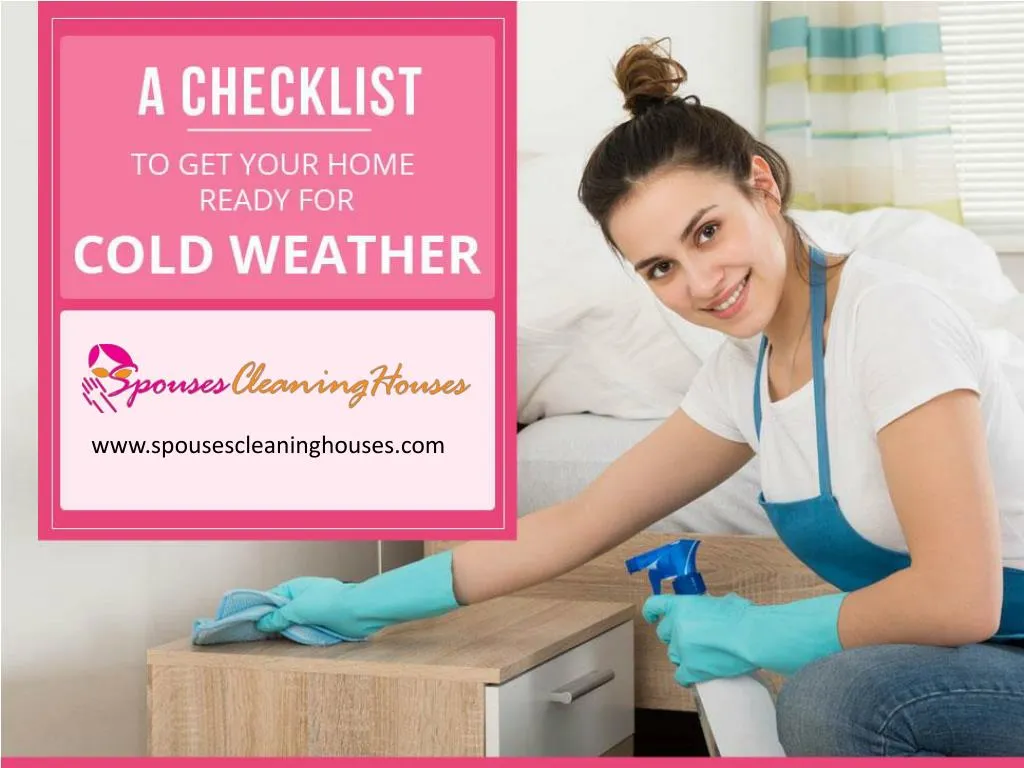 winter cleaning checklist to get your home ready for cold weather