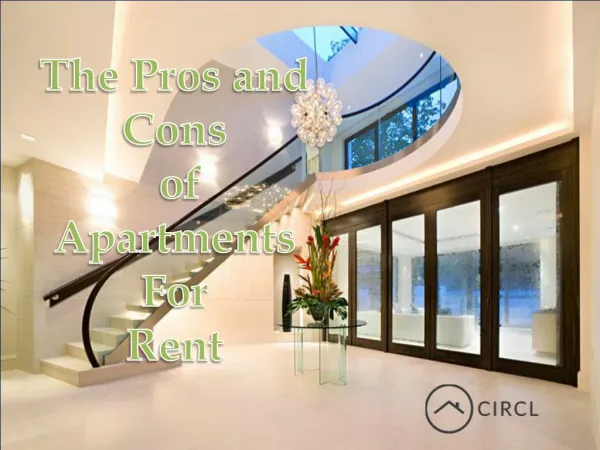 The Pros and Cons of Apartments For Rent