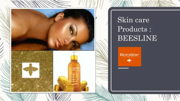 skin care products beesline