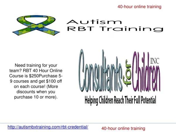 40-hour online training