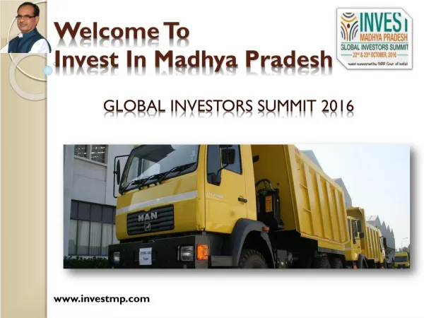 Fruitful investmentI Opportunities in Madhya Pradesh