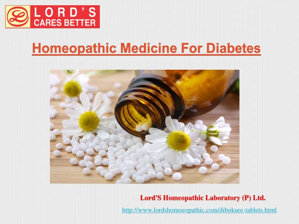homeopathic medicine for diabetes