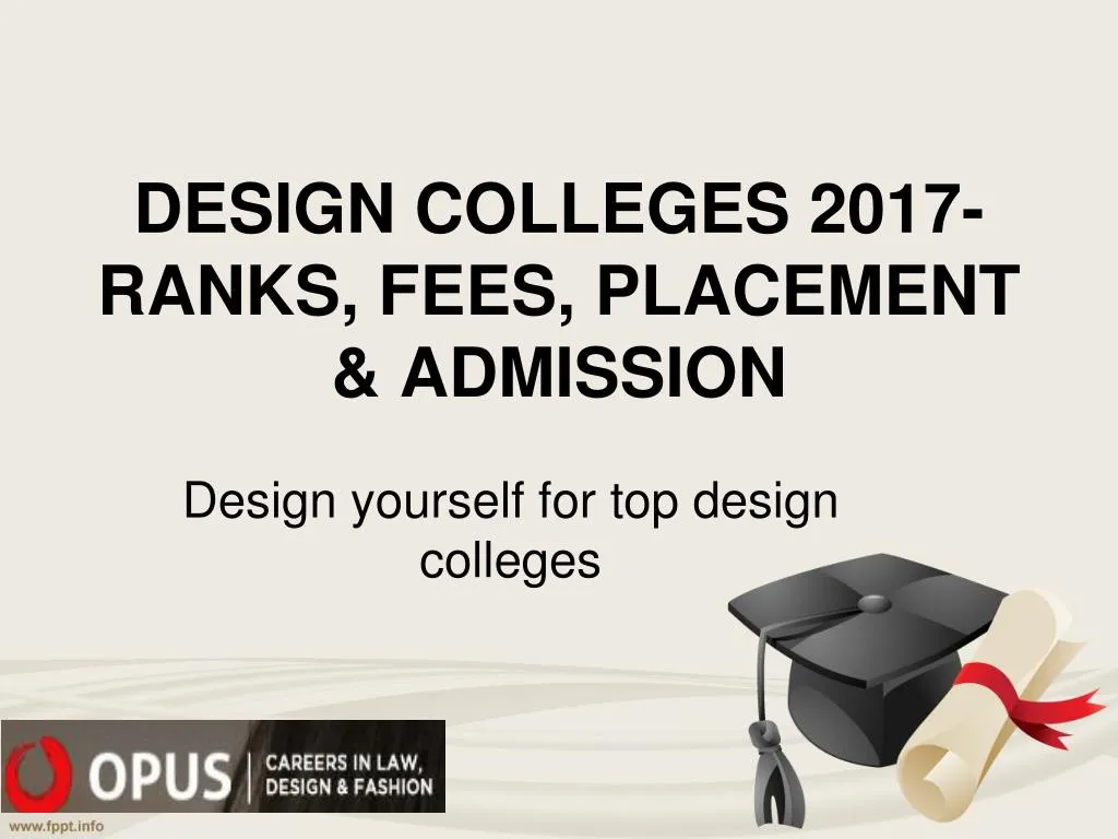 design colleges 2017 ranks fees placement admission
