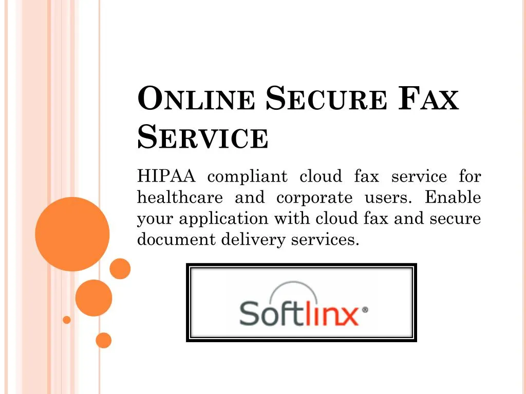 online secure fax service