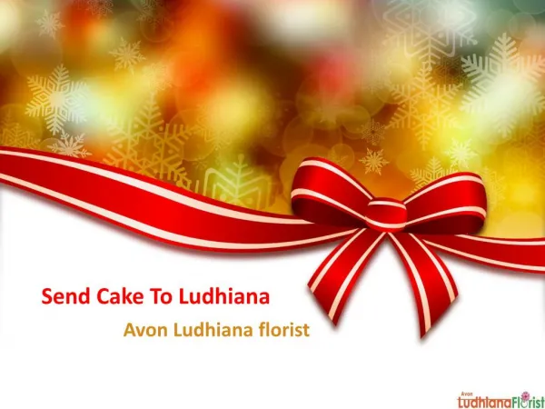 Send Cake to Ludhiana with Avon Ludhiana Florist