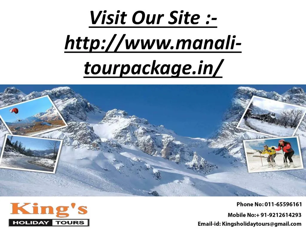 visit our site http www manali tourpackage in