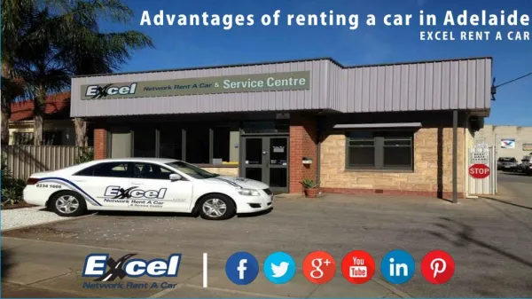 Advantages of renting a car in Adelaide