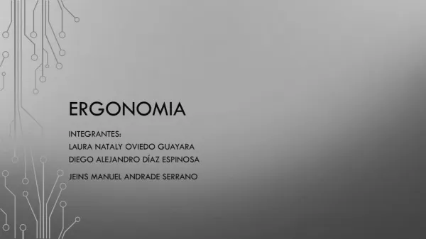 ergonomia