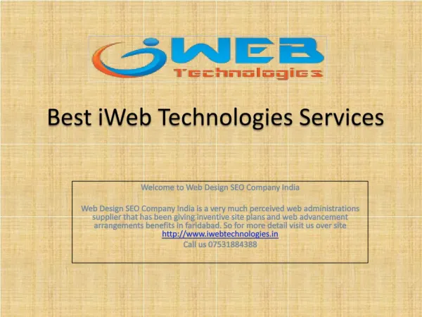 Best iWeb Technologies Services