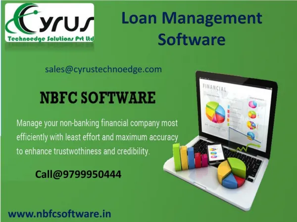 Purchase Loan Management Software -Cyrus Technoedge