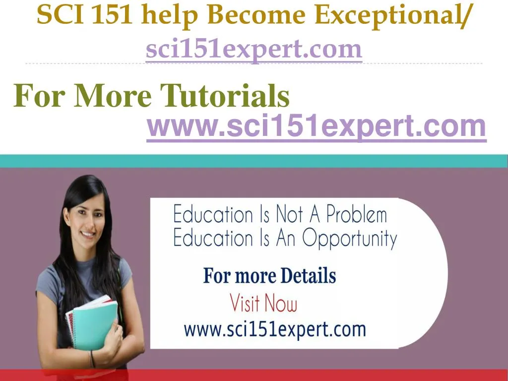 sci 151 help become exceptional sci151expert com