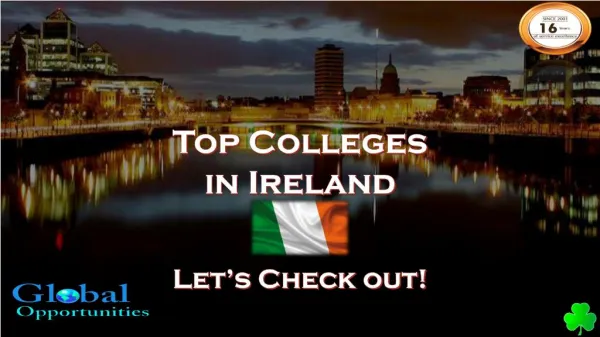 Ireland Education Consultants in Delhi|Student Visa consultants for Ireland|Global Overseas Education Consultants Delhi|