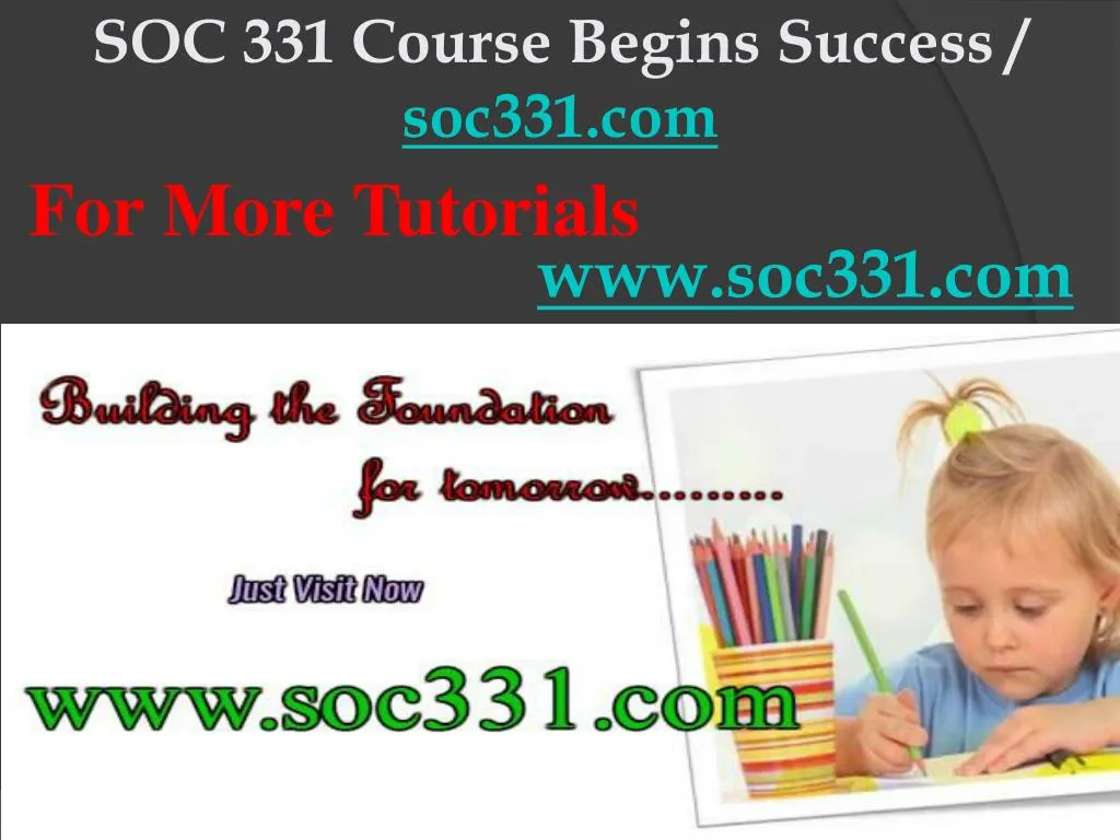 soc 331 course begins success soc331 com