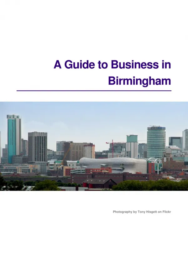 A Guide to Business in Birmingham