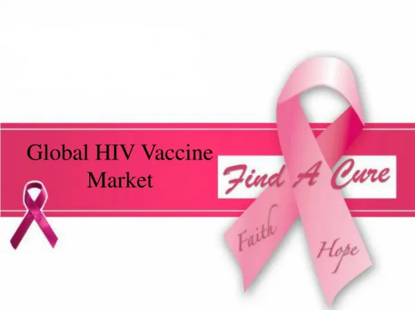Global HIV Vaccine Market