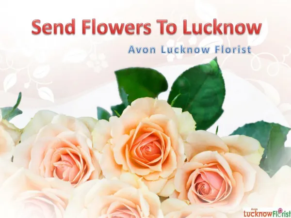 Send Flowers to Lucknow with Avon Lucknow Florist