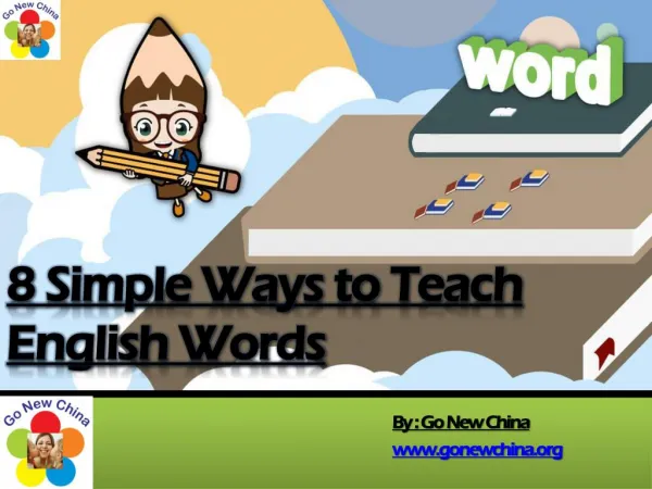8 Simple Tips to Teach English