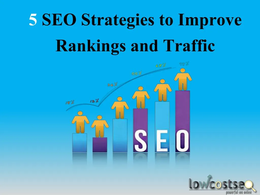 5 seo strategies to improve rankings and traffic